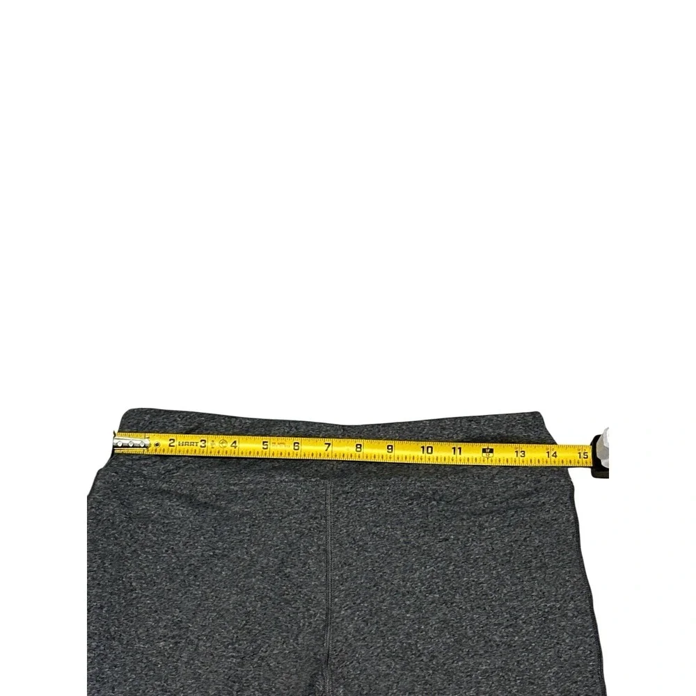 The North Face Side Stripe Women's Leggings Size M Gray/Lime Logo/Stripe RN61661